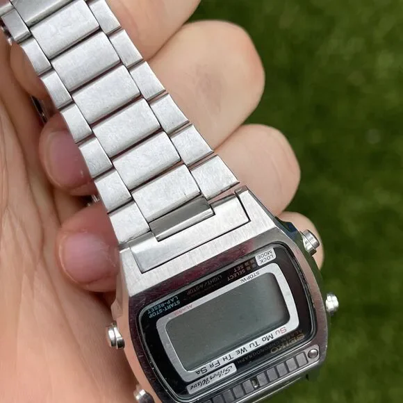 Seiko SilverWave A257-5020 - Vintage Rare Digital Watch Runs (dead